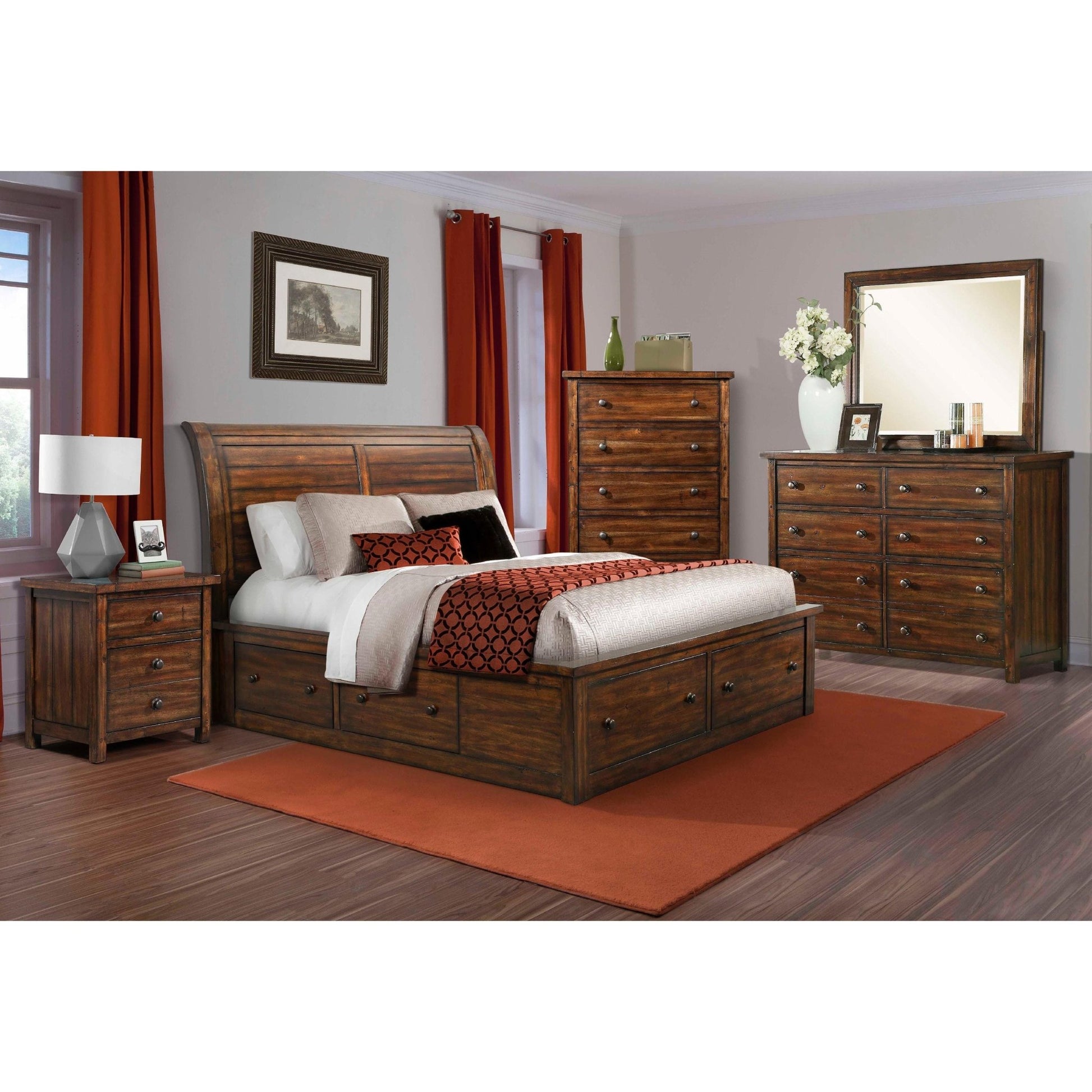 Elements International Dawson Creek Dresser Mirror DS600MR - American Furniture of Slidell