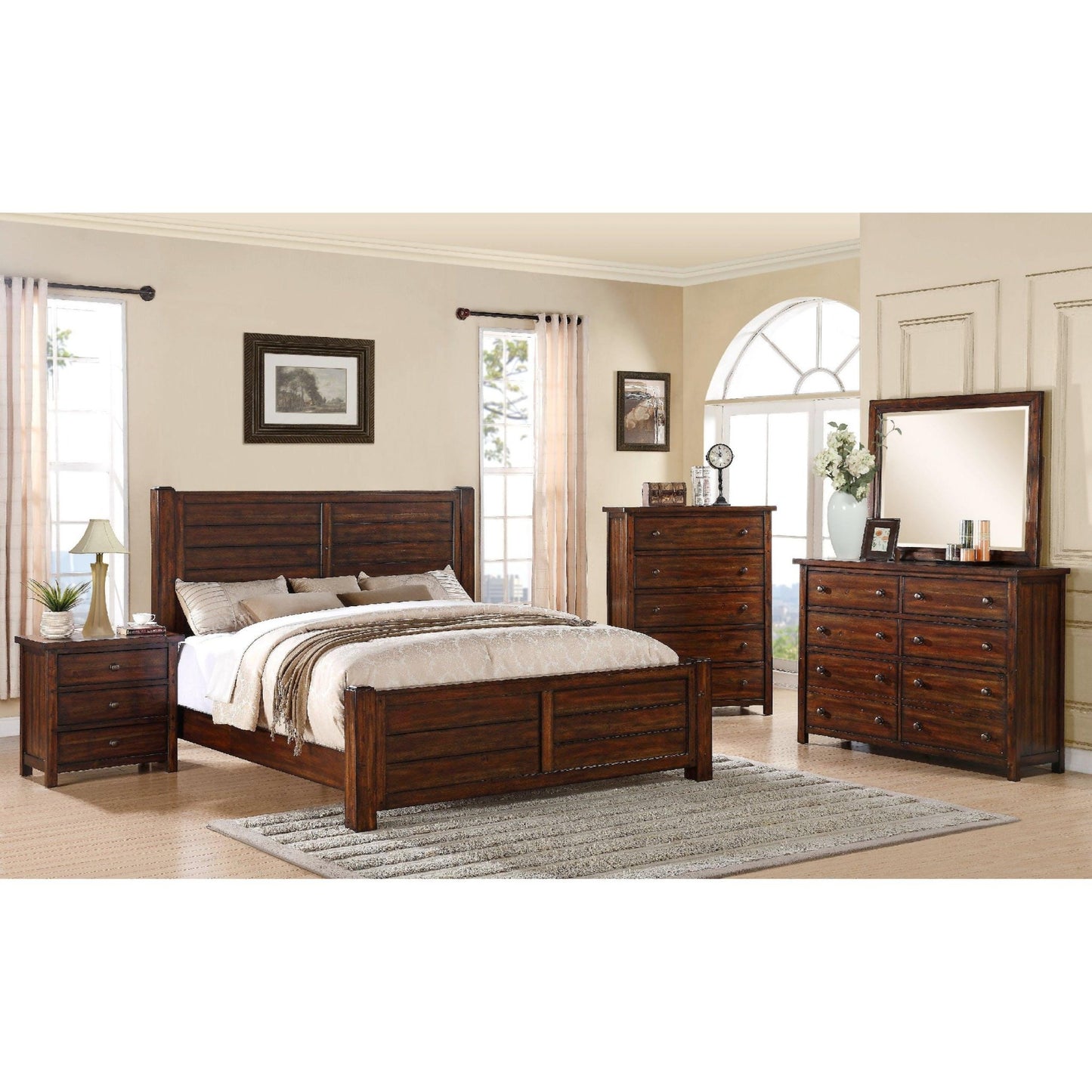 Elements International Dawson Creek Dresser Mirror DS600MR - American Furniture of Slidell