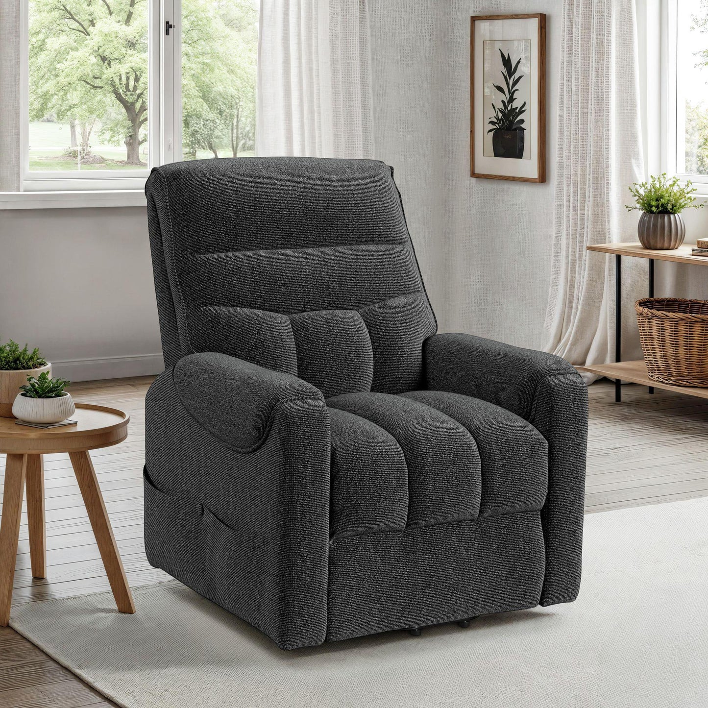 Elements International Desoto U - 16980 - 11711 - 108P Power Lift Chair - American Furniture of Slidell