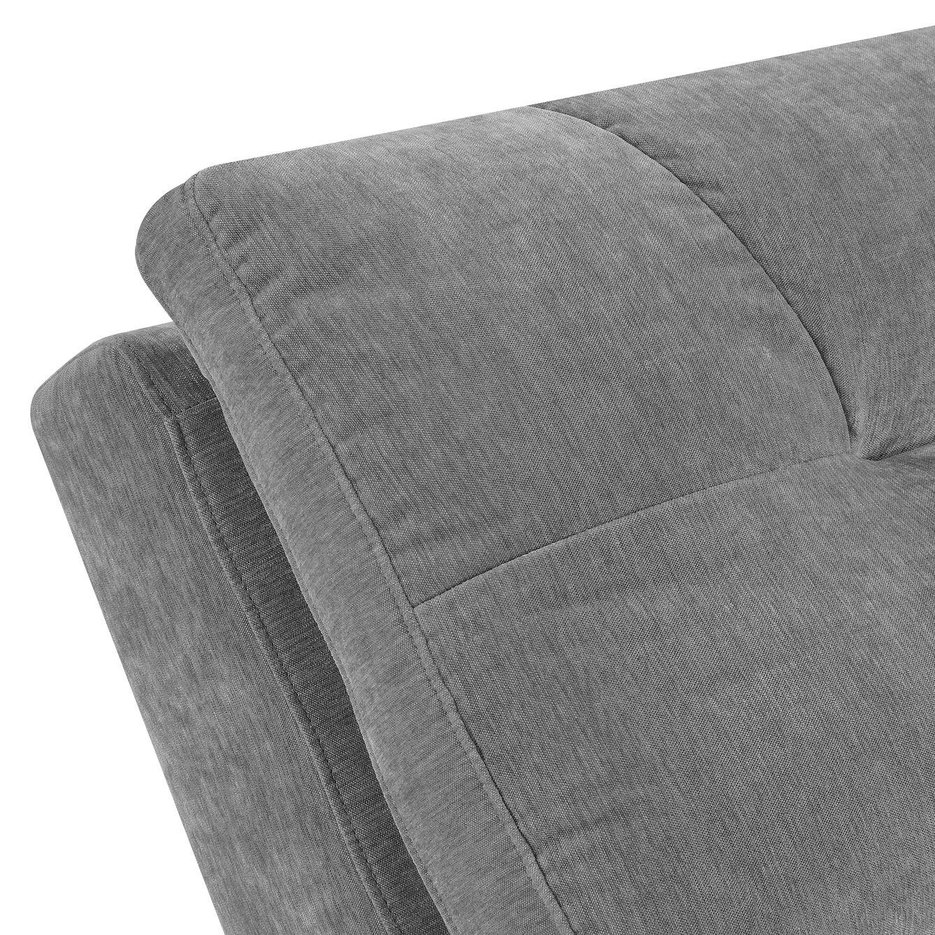 Elements International Dominick Chaise (K/D) In Amigo Granite - American Furniture of Slidell