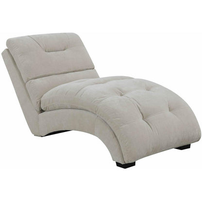 Elements International Dominick Chaise (K/D) In Amigo Linen - American Furniture of Slidell