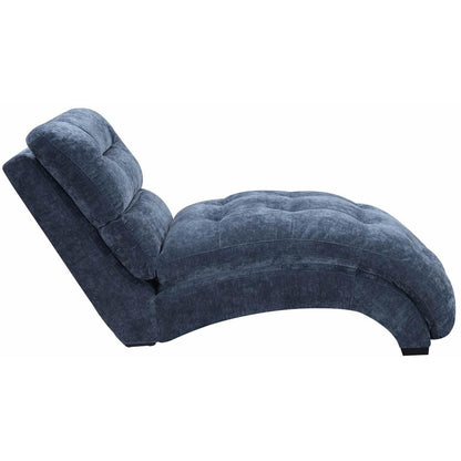 Elements International Dominick Chaise (K/D) In Amigo Slate - American Furniture of Slidell