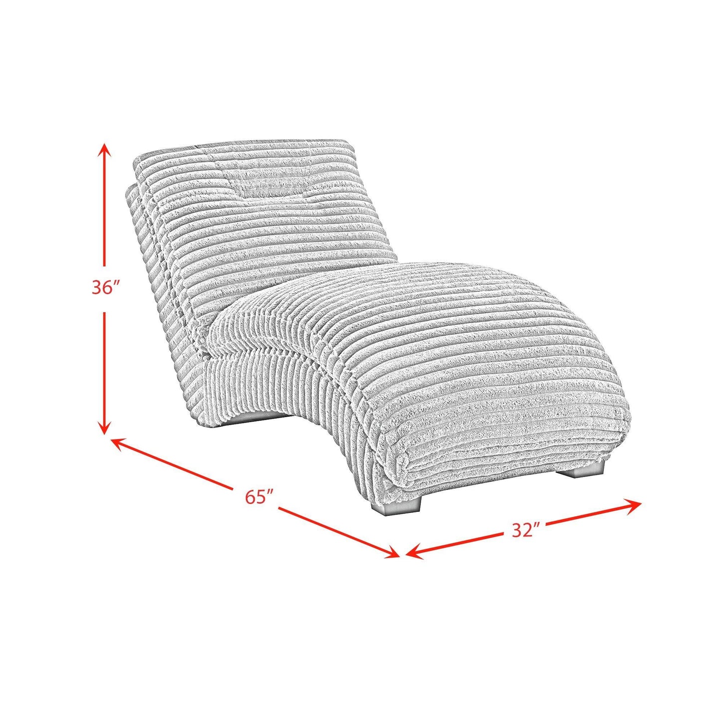 Elements International Dominick II U - 11230 - 8840 - 110 Chaise - American Furniture of Slidell