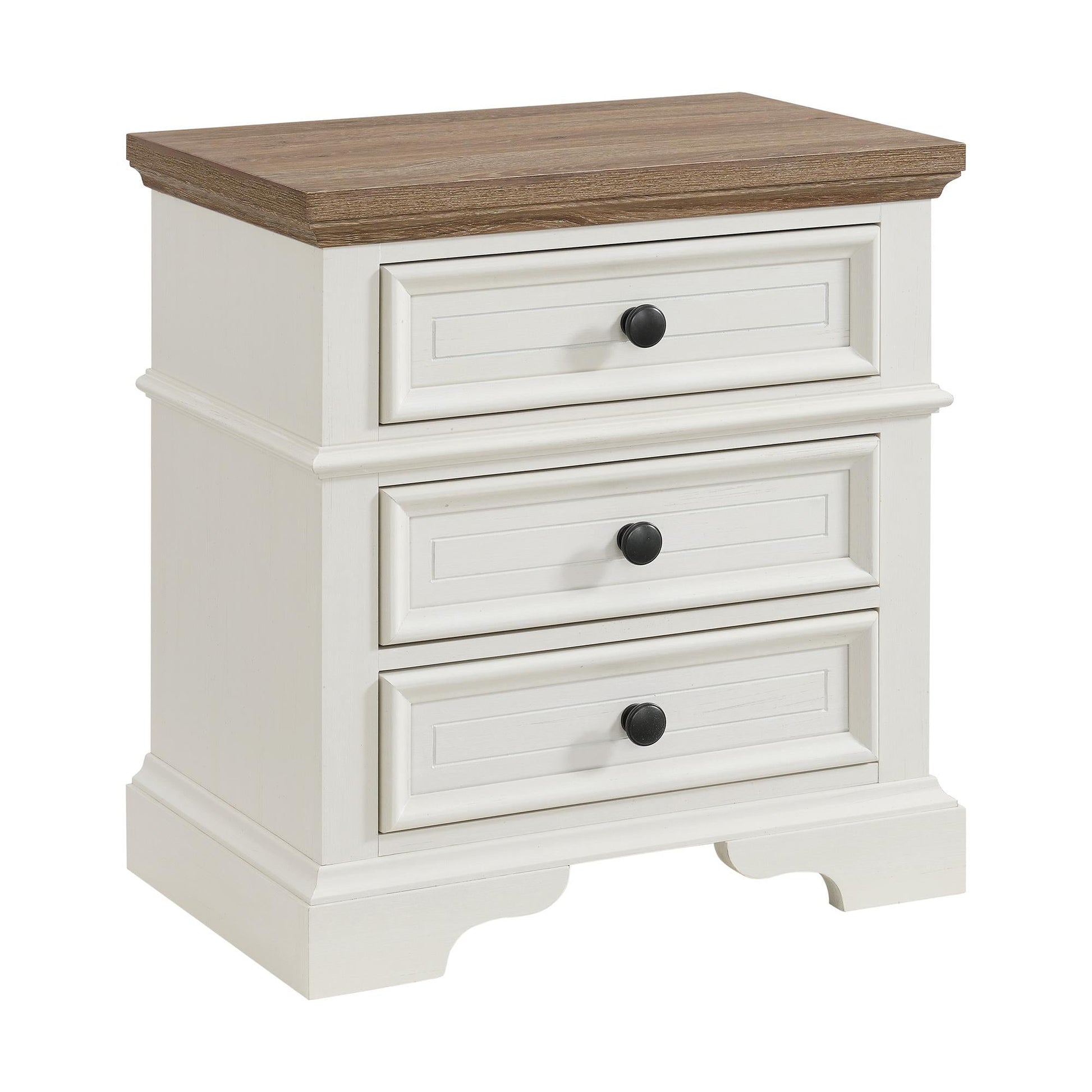 Elements International Eastwood Y - 13160 - 7 - NS Youth 3 - Drawer Nightstand - American Furniture of Slidell