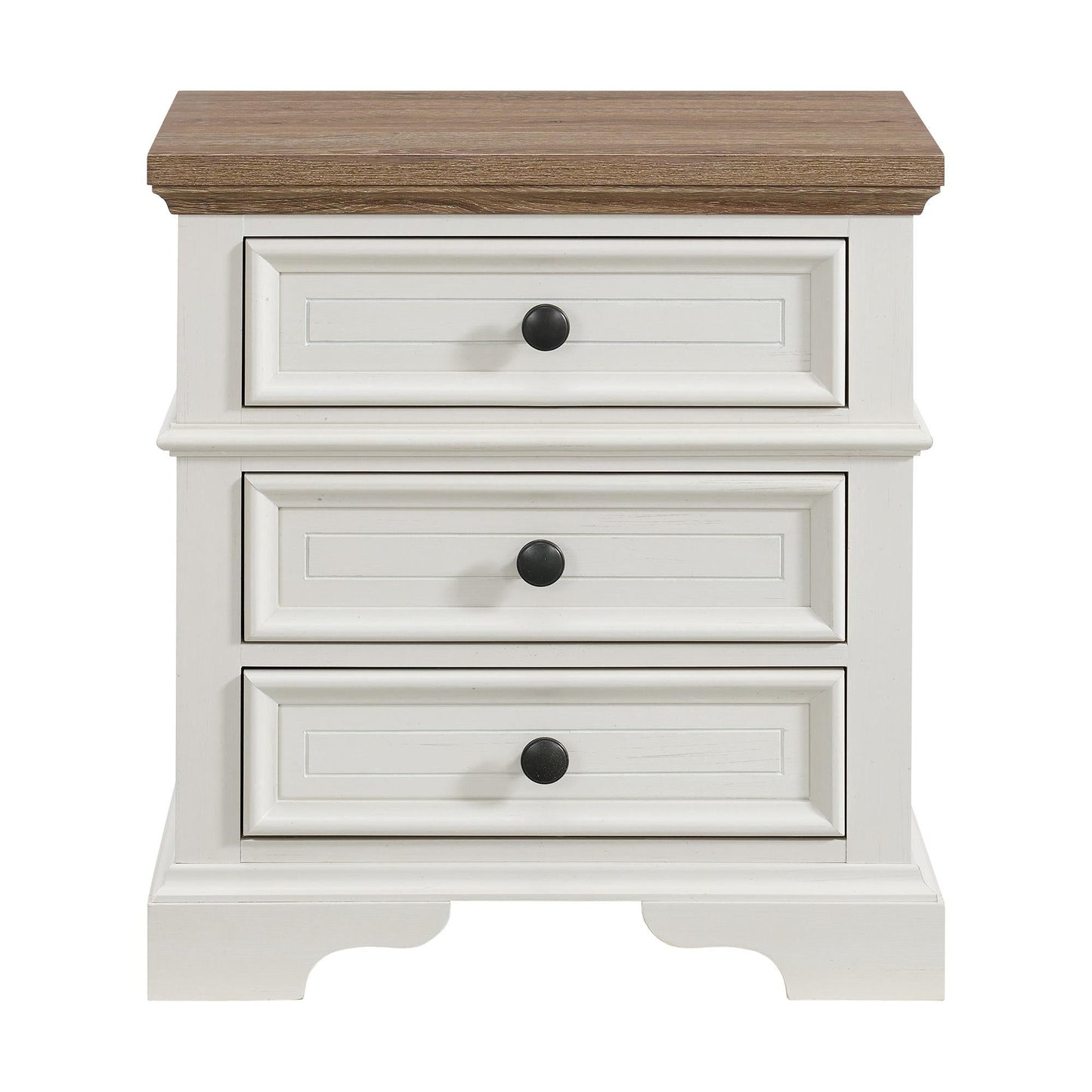 Elements International Eastwood Y - 13160 - 7 - NS Youth 3 - Drawer Nightstand - American Furniture of Slidell
