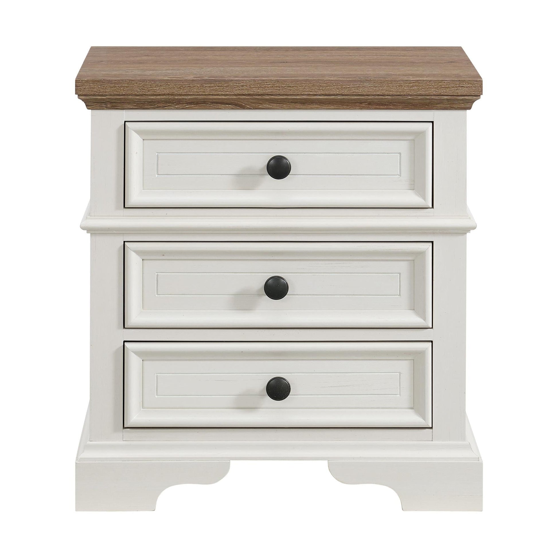 Elements International Eastwood Y - 13160 - 7 - NS Youth 3 - Drawer Nightstand - American Furniture of Slidell