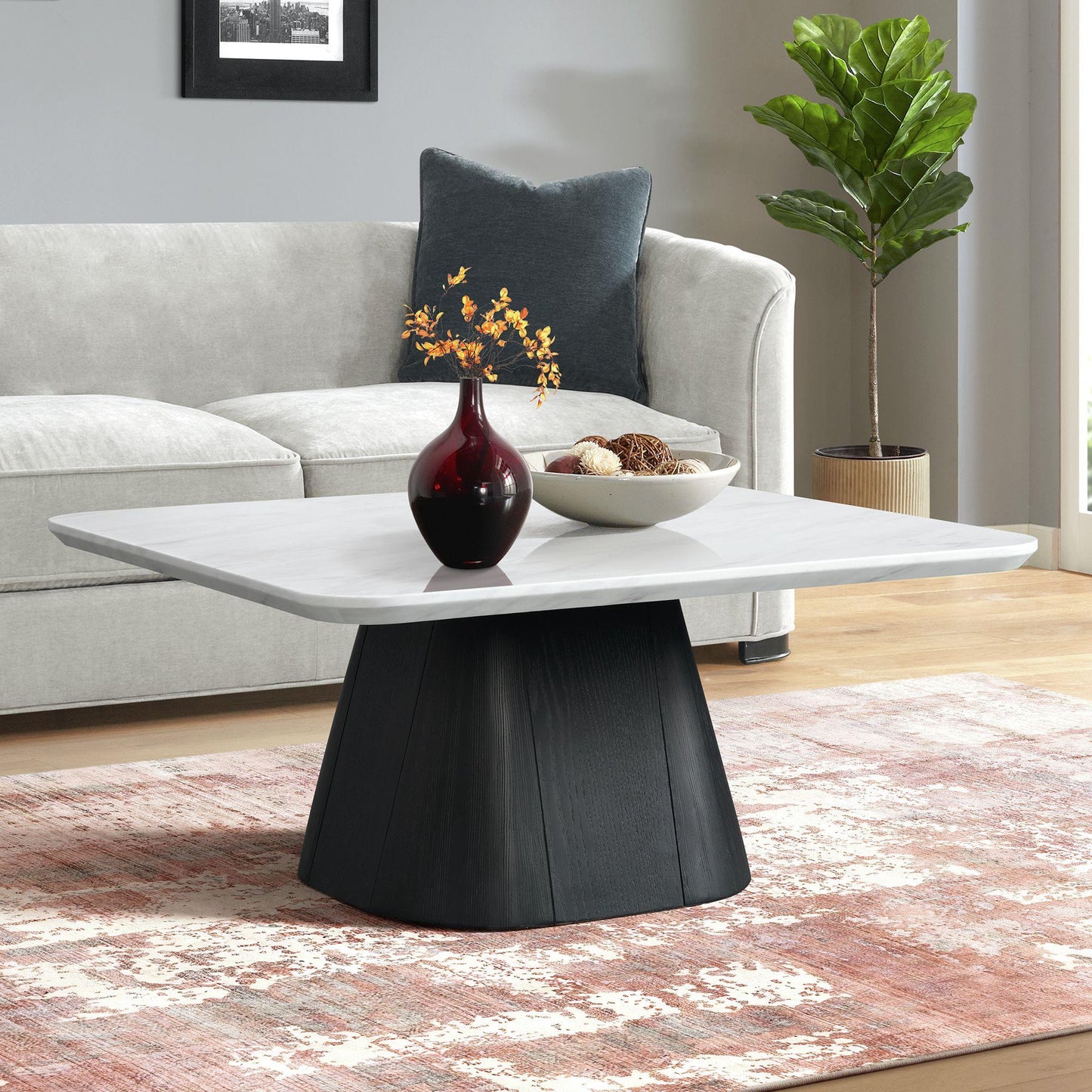 Elements International Edison T - 9130 - 8 - CT Coffee Table - American Furniture of Slidell