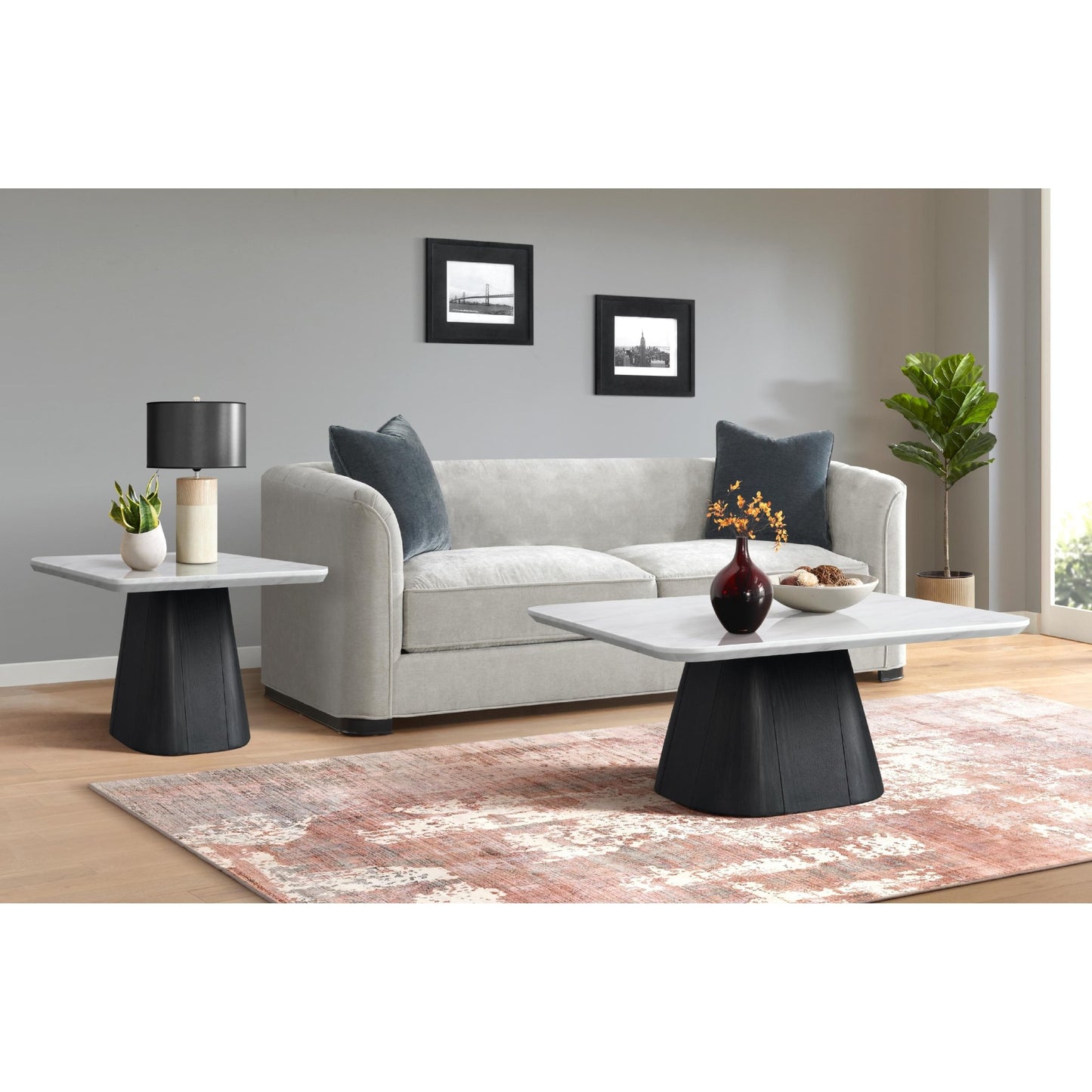 Elements International Edison T - 9130 - 8 - ET End Table - American Furniture of Slidell