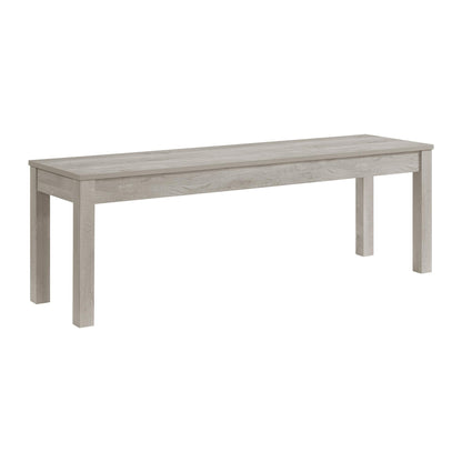 Elements International Eleanor D - 6460 - 3 - BN Dining Bench - American Furniture of Slidell