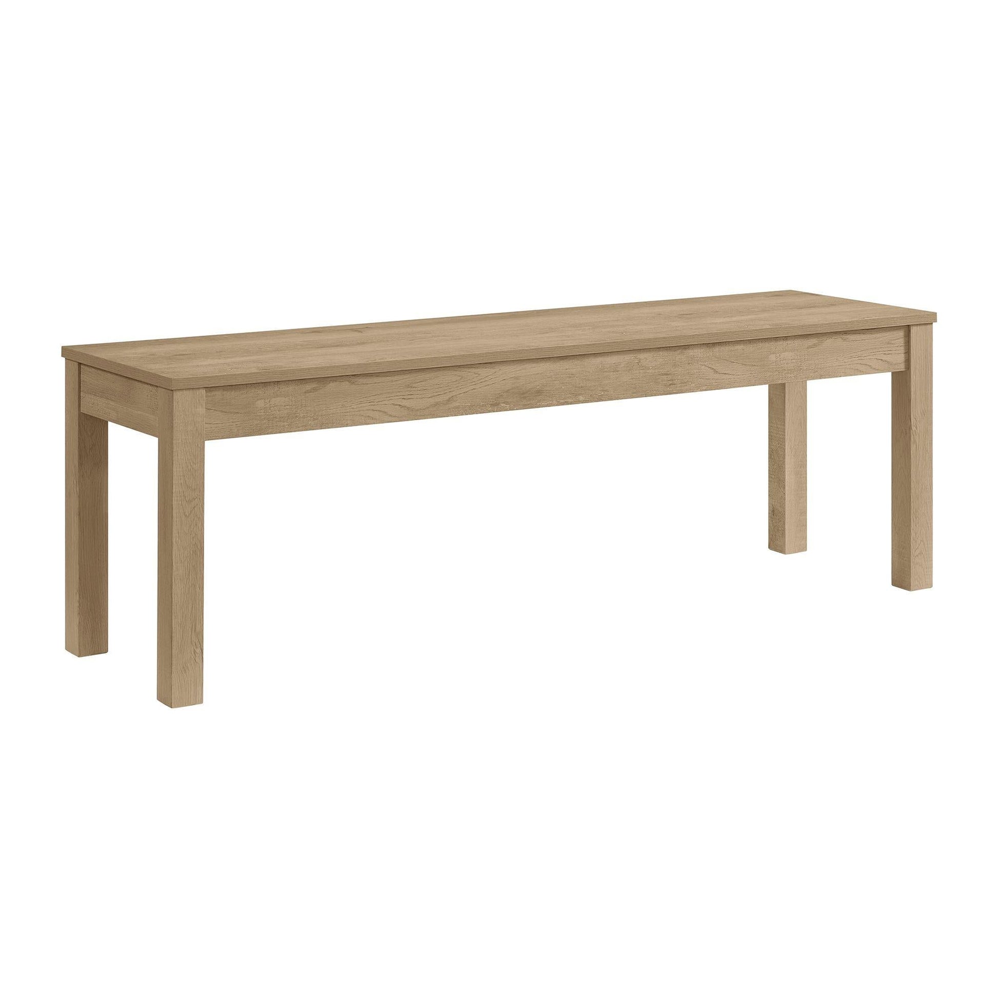 Elements International Eleanor D - 6460 - 5 - BN Dining Bench - American Furniture of Slidell