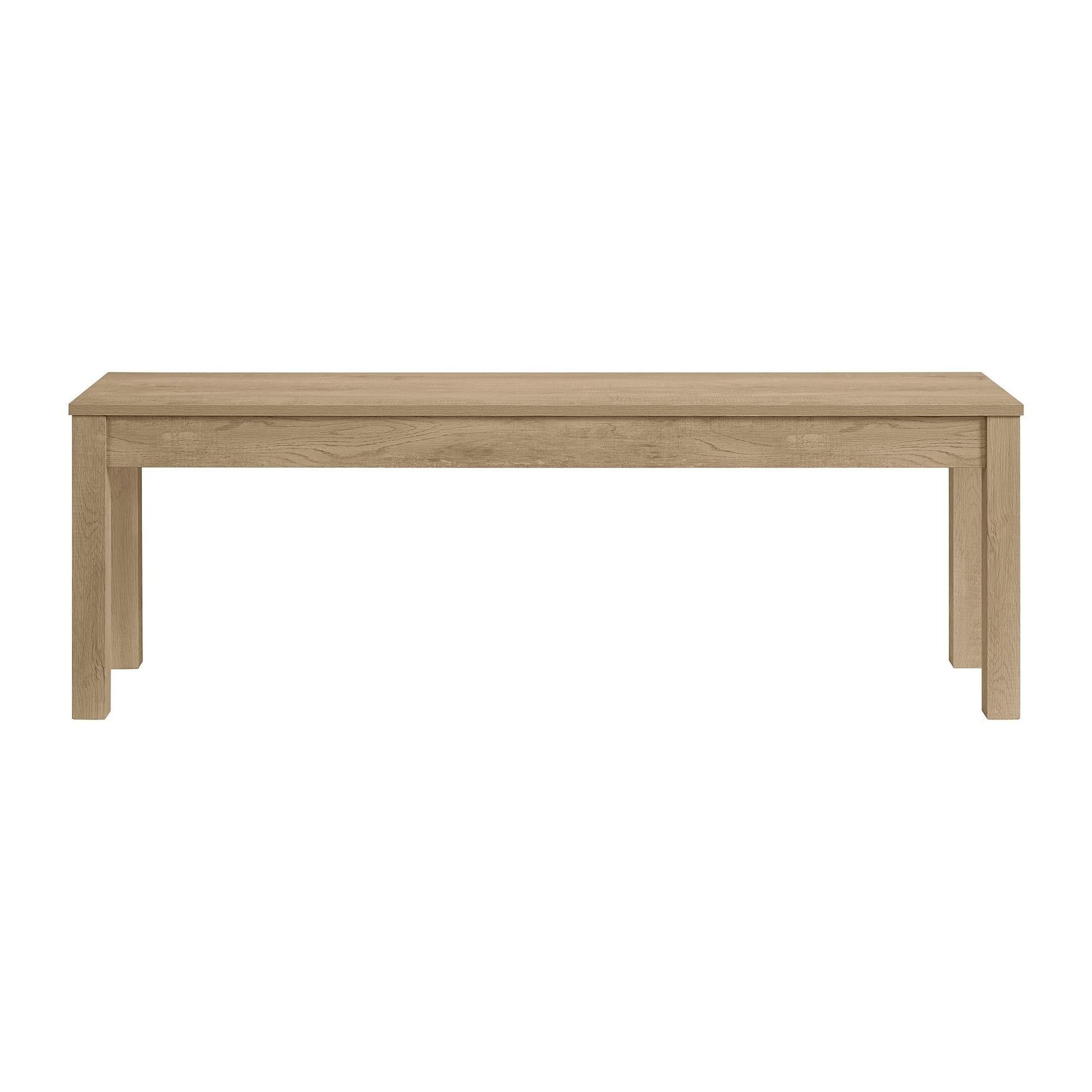 Elements International Eleanor D - 6460 - 5 - BN Dining Bench - American Furniture of Slidell