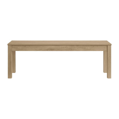 Elements International Eleanor D - 6460 - 5 - BN Dining Bench - American Furniture of Slidell