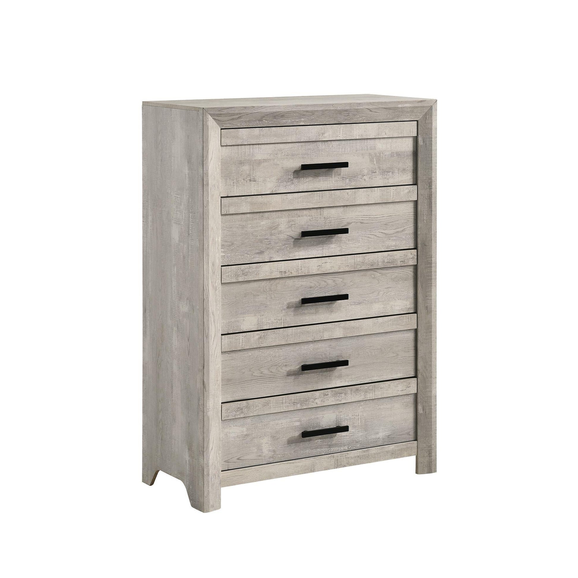 Elements International Eleanor EL700CHZS 5 - Drawer Chest - American Furniture of Slidell