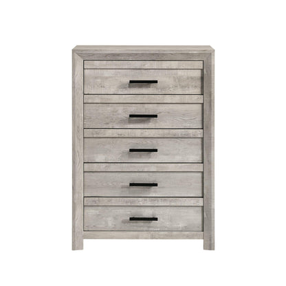 Elements International Eleanor EL700CHZS 5 - Drawer Chest - American Furniture of Slidell