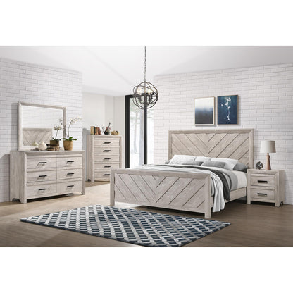 Elements International Eleanor EL700KBZS King Bed - American Furniture of Slidell