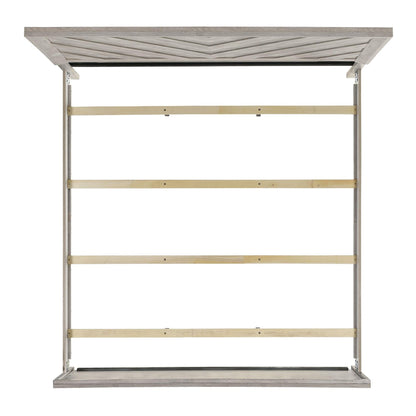 Elements International Eleanor EL700KBZS King Bed - American Furniture of Slidell