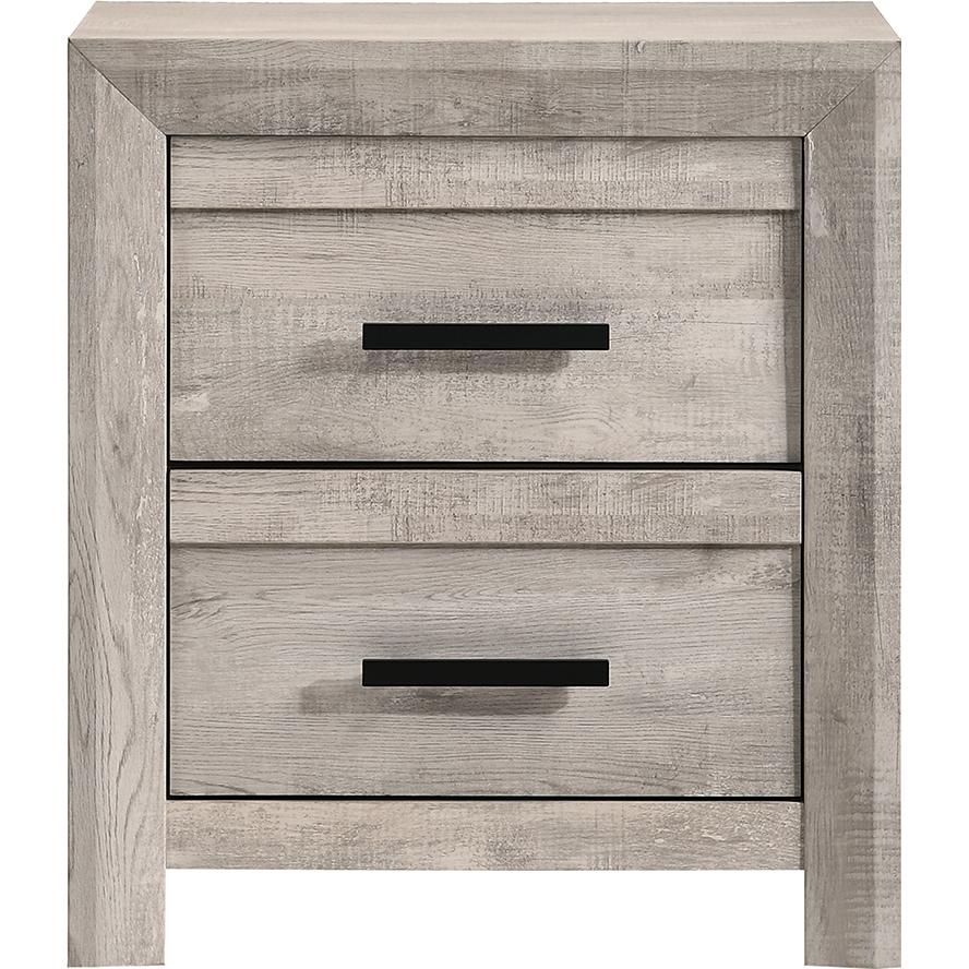 Elements International Eleanor EL700NSZS 2 - Drawer Nightstand - American Furniture of Slidell