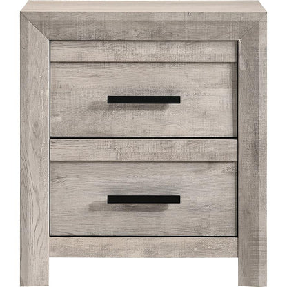 Elements International Eleanor EL700NSZS 2 - Drawer Nightstand - American Furniture of Slidell
