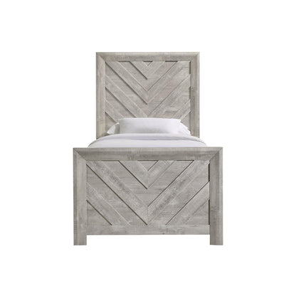 Elements International Eleanor EL700TBZS Twin Bed - American Furniture of Slidell