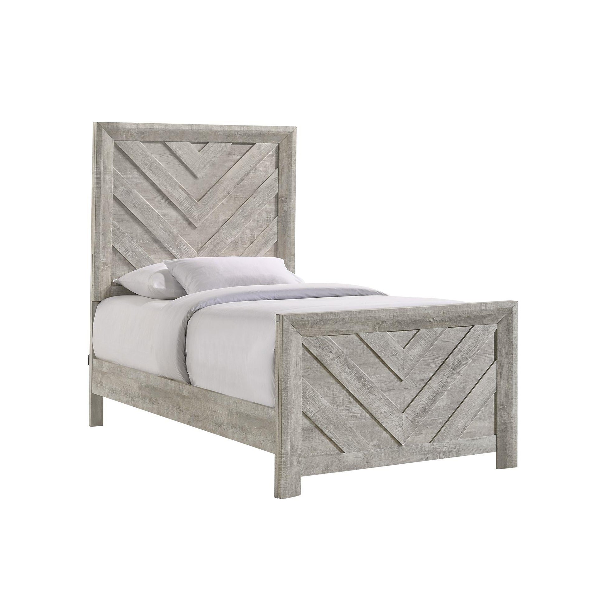 Elements International Eleanor EL700TBZS Twin Bed - American Furniture of Slidell