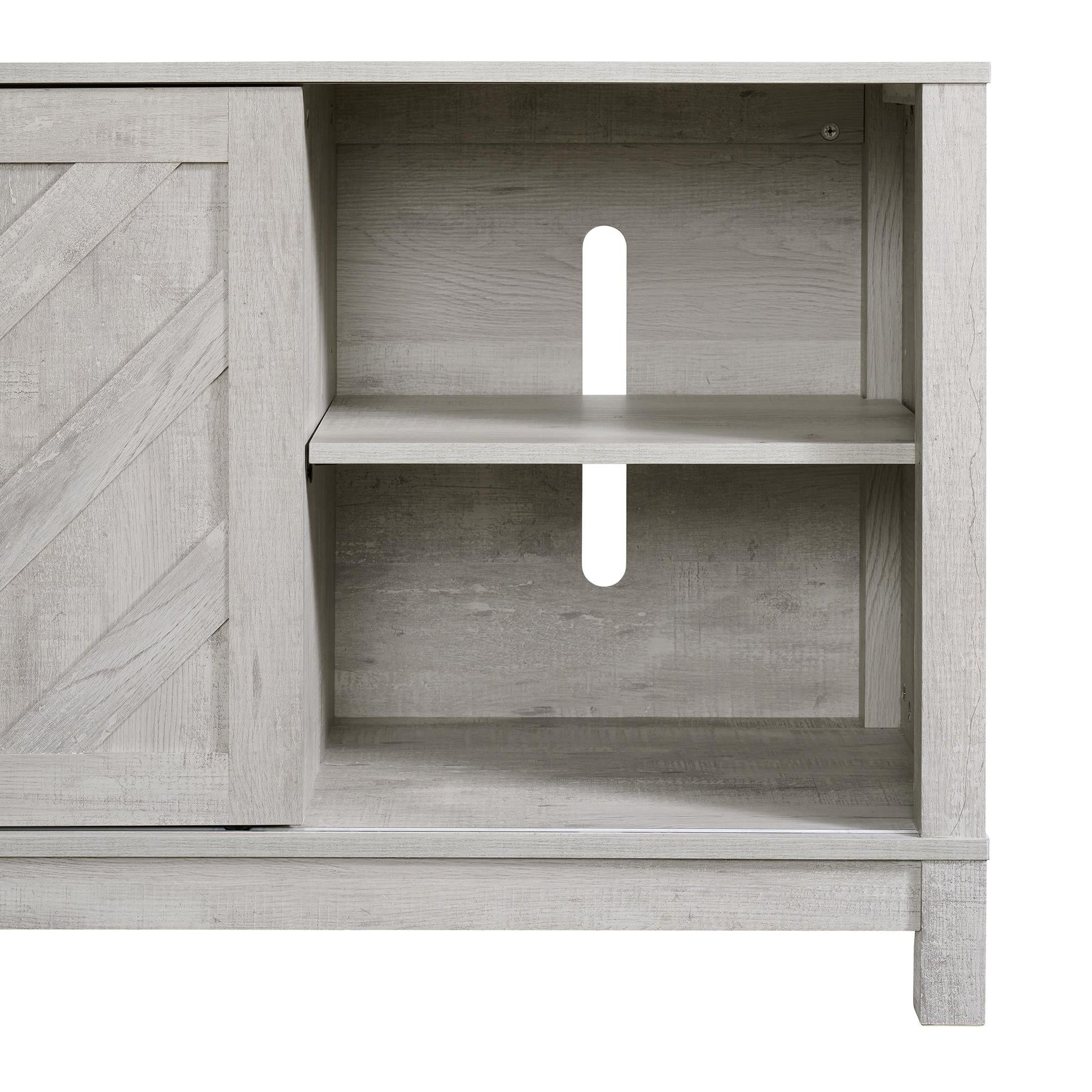 Elements International Eleanor LA - 6460 - 3 - TV2 70" Tv Stand - American Furniture of Slidell
