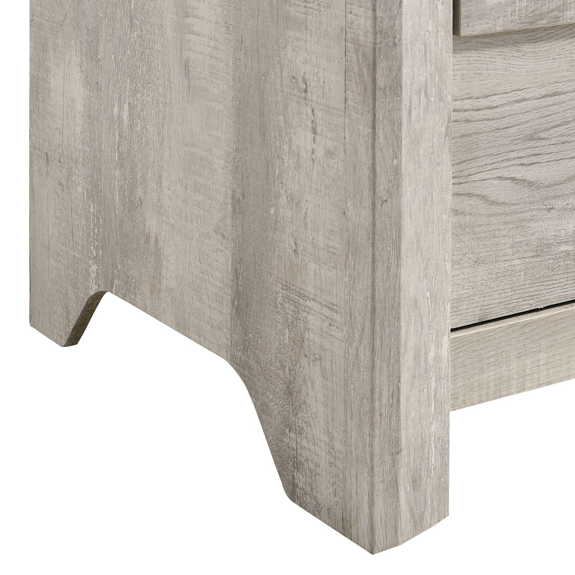 Elements International Ellen EL700DR Dresser - White - American Furniture of Slidell