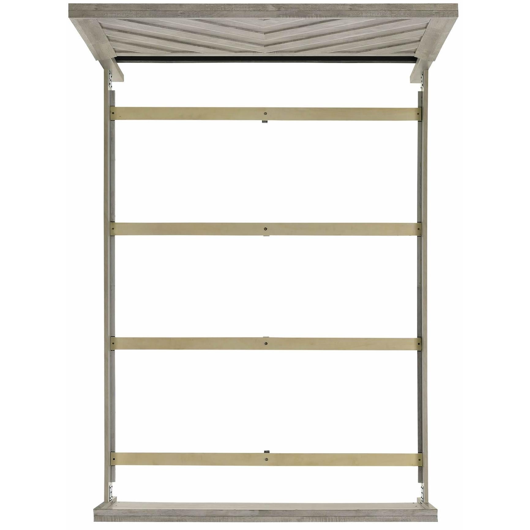 Elements International Ellen EL700FB Full Bed - White - American Furniture of Slidell