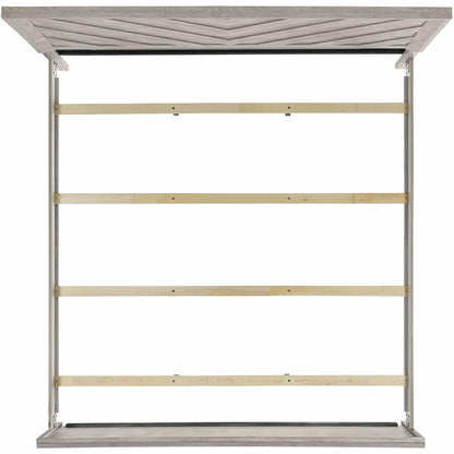 Elements International Ellen EL700KB King Bed - White - American Furniture of Slidell