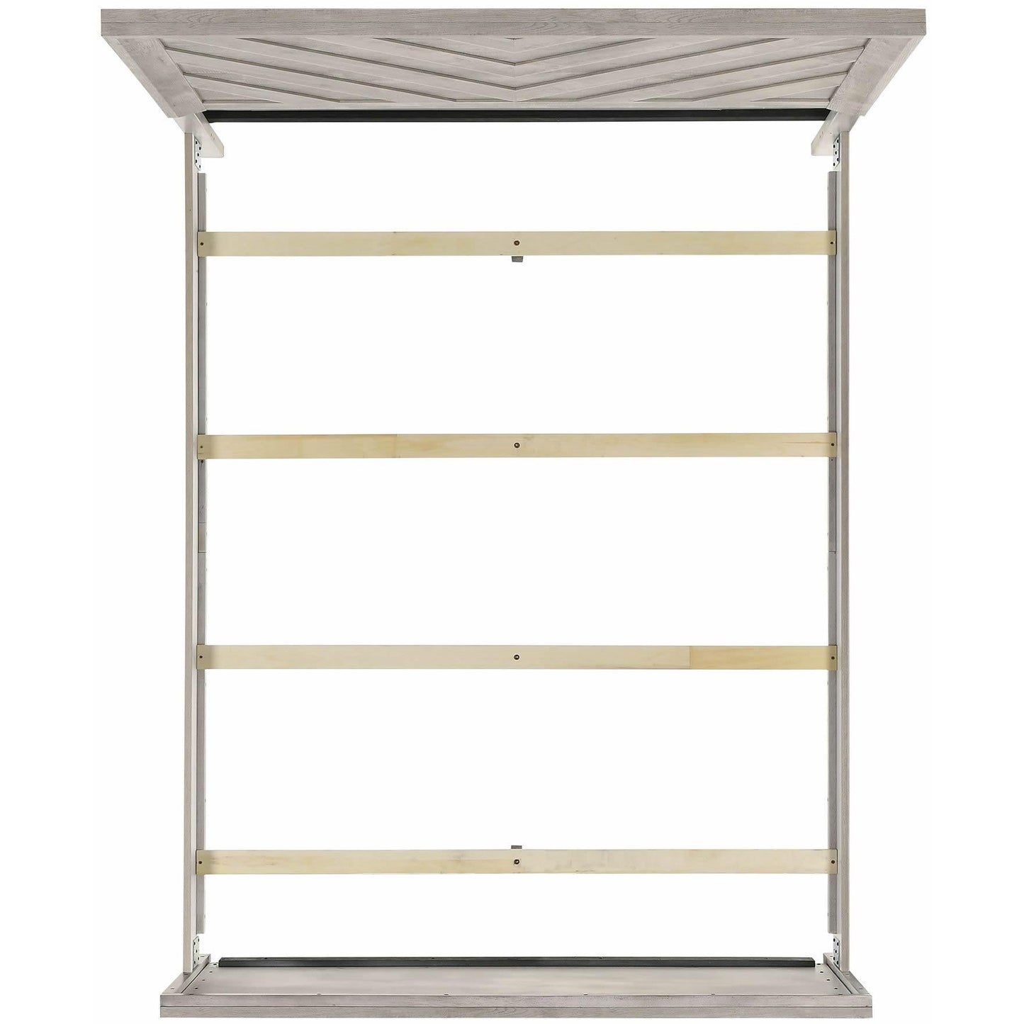 Elements International Ellen EL700QB Queen Bed - White - American Furniture of Slidell