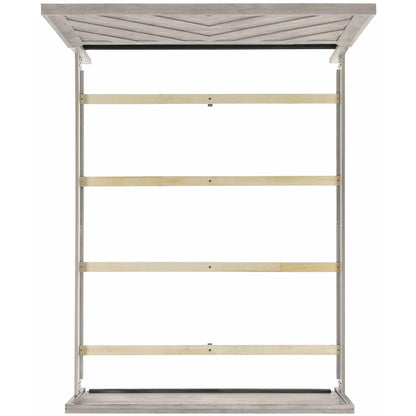 Elements International Ellen EL700QB Queen Bed - White - American Furniture of Slidell
