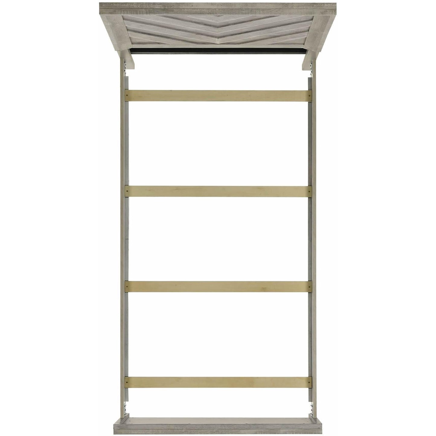 Elements International Ellen EL700TB Twin Bed - White - American Furniture of Slidell