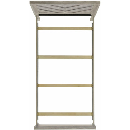 Elements International Ellen EL700TB Twin Bed - White - American Furniture of Slidell