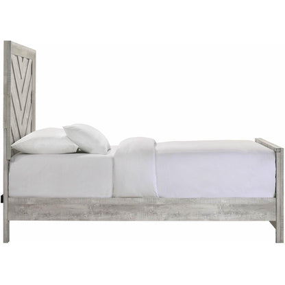 Elements International Ellen EL700TB Twin Bed - White - American Furniture of Slidell