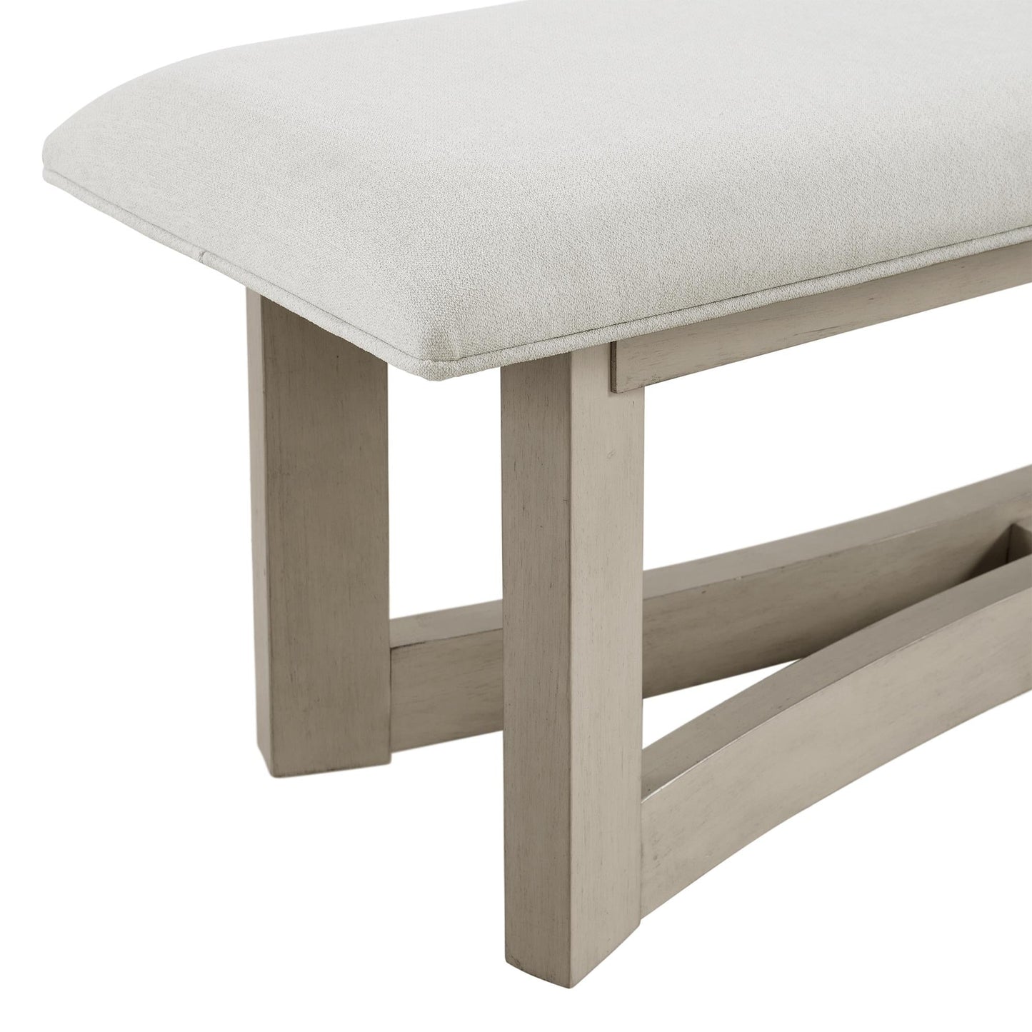 Elements International Elma D - 9990 - 7 - BN Dining Bench - American Furniture of Slidell