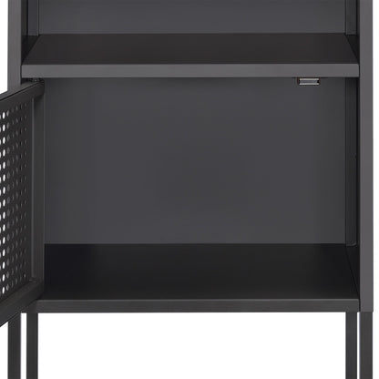 Elements International Ember CEB300NSE Nightstand - Gray - American Furniture of Slidell