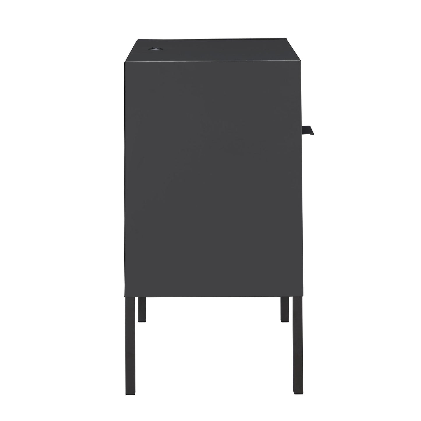 Elements International Ember CEB300NSE Nightstand - Gray - American Furniture of Slidell