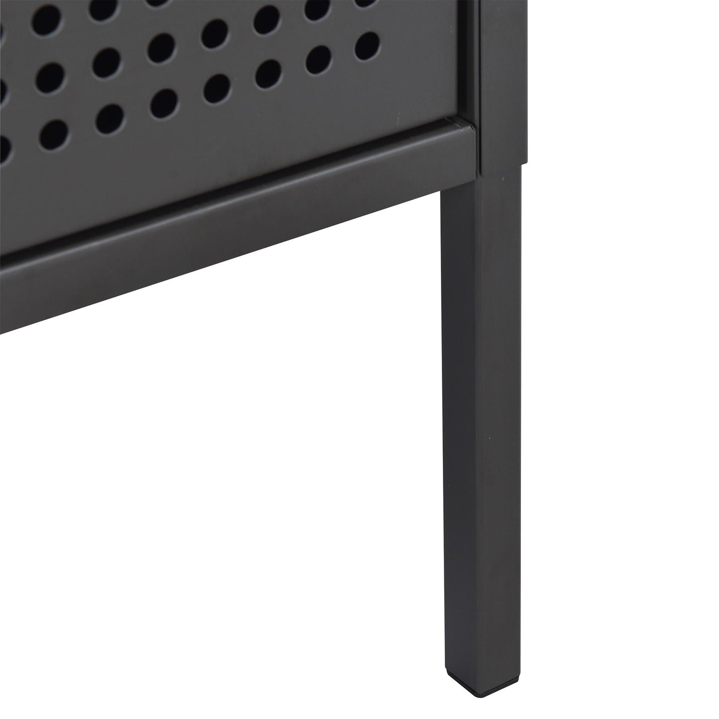 Elements International Ember CEB300NSE Nightstand - Gray - American Furniture of Slidell