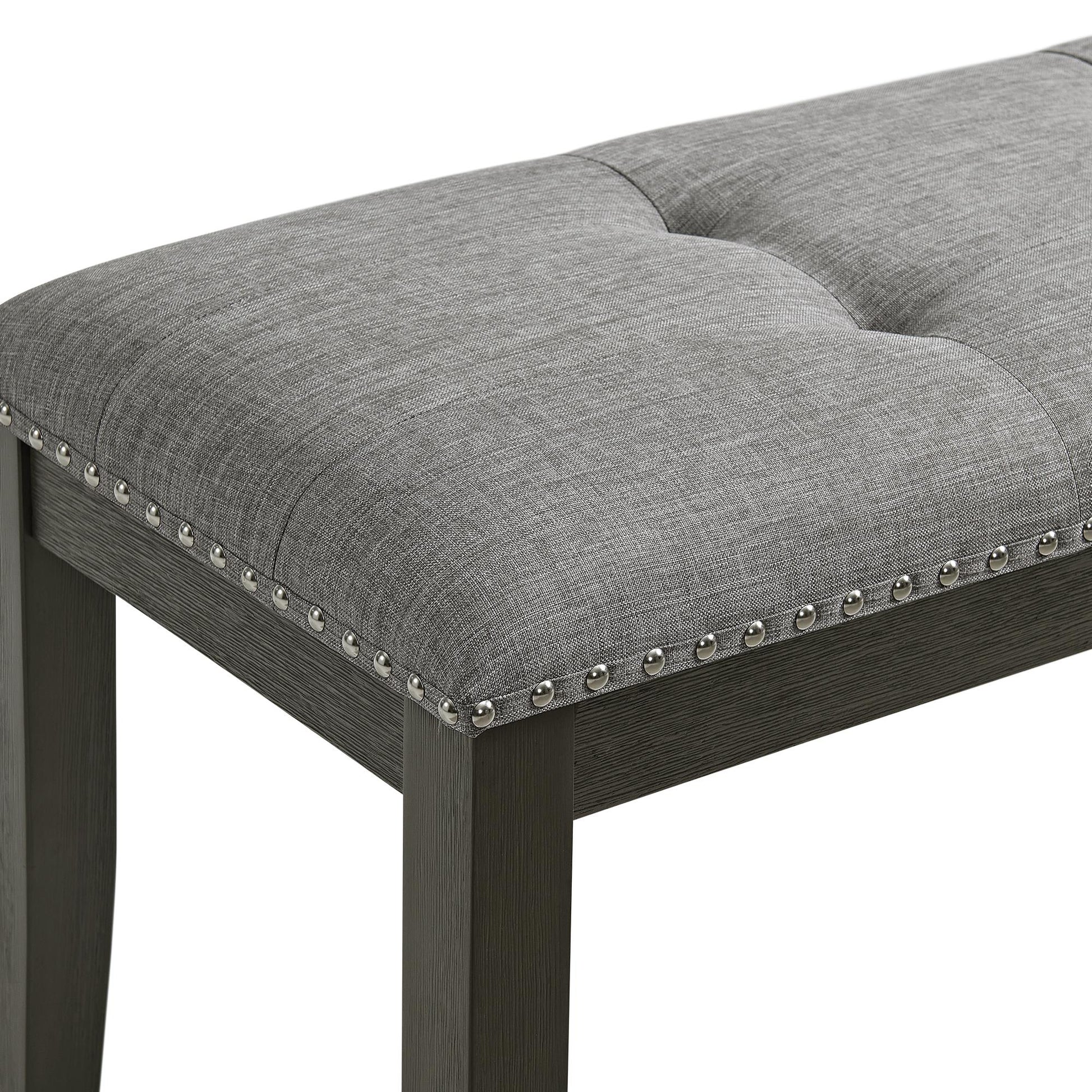 Elements International Everdeen D - 4930 - 7 - BN Bench - American Furniture of Slidell