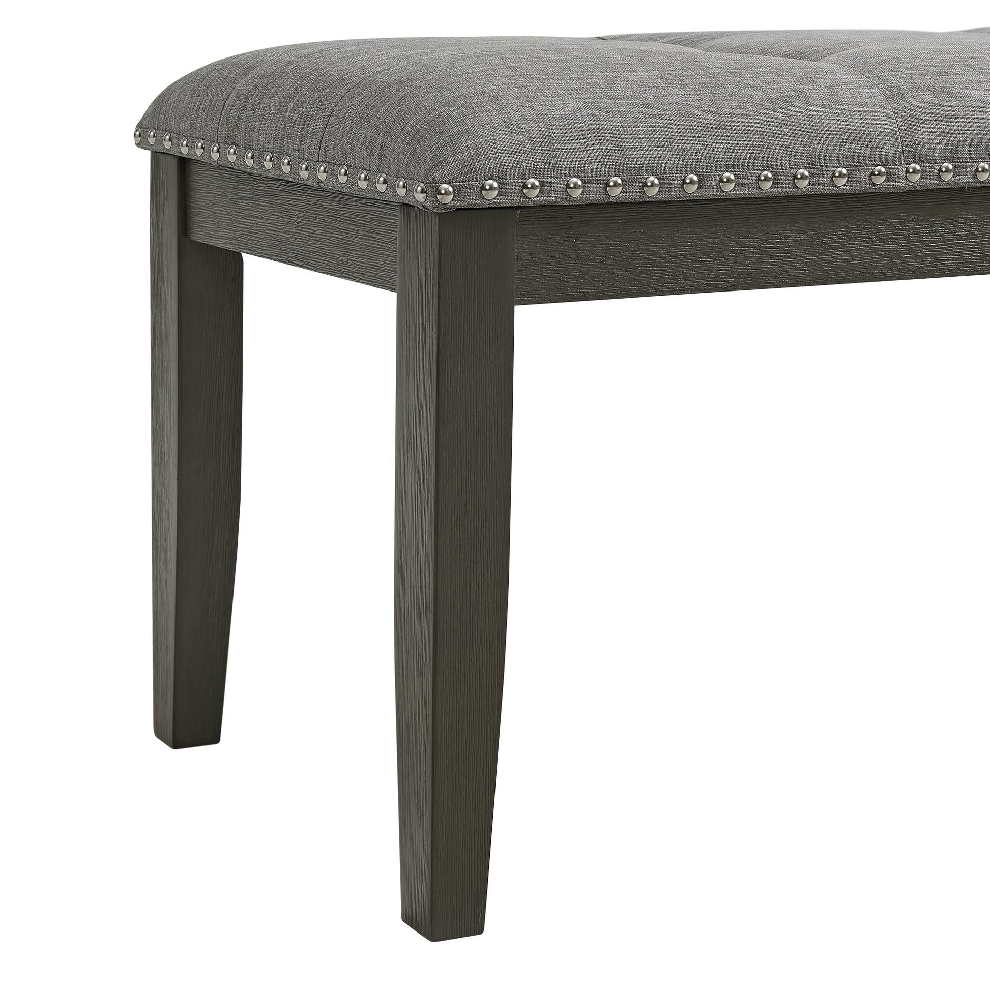 Elements International Everdeen D - 4930 - 7 - BN Bench - American Furniture of Slidell