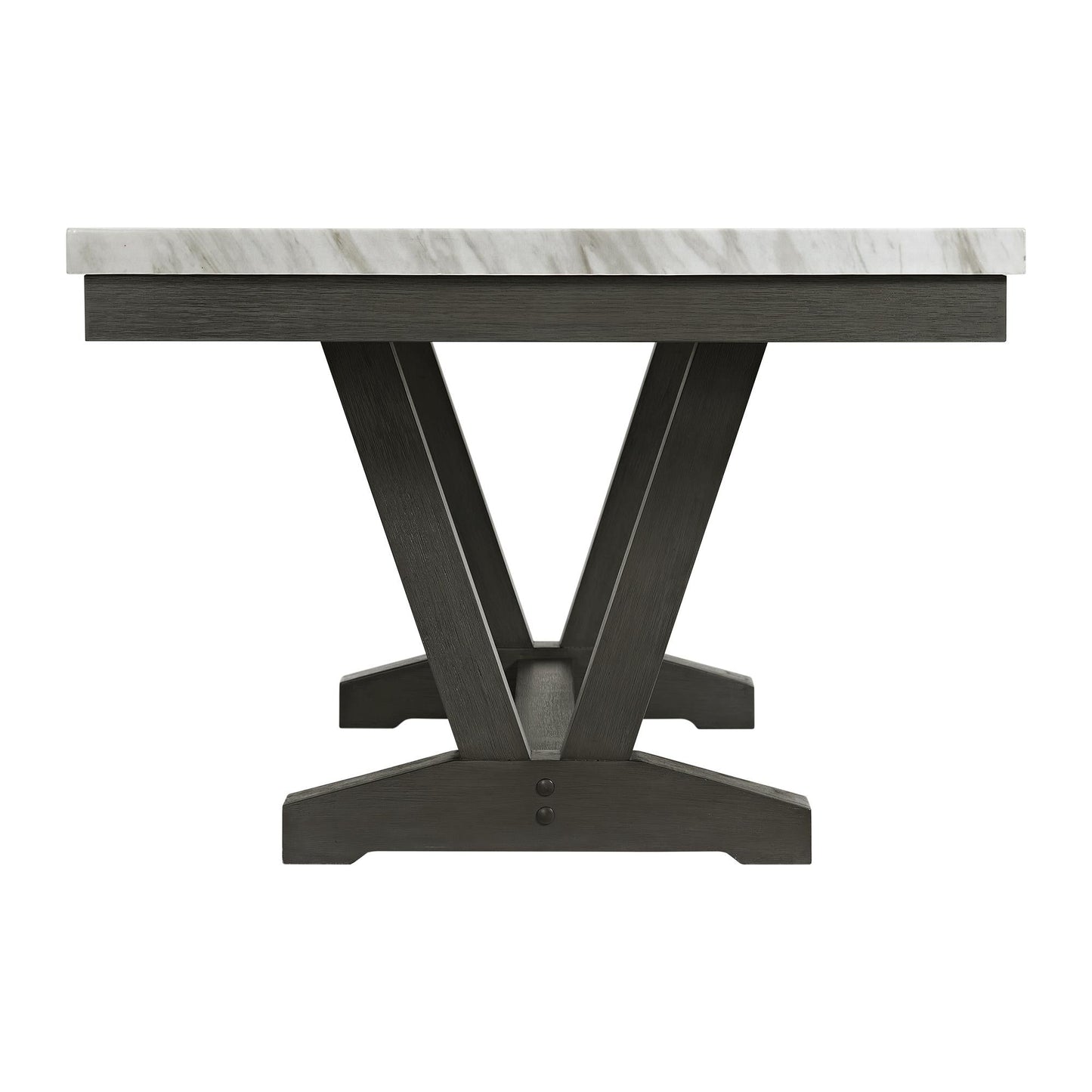 Elements International Everdeen D - 4930 - 7 - DT Dining Table - American Furniture of Slidell