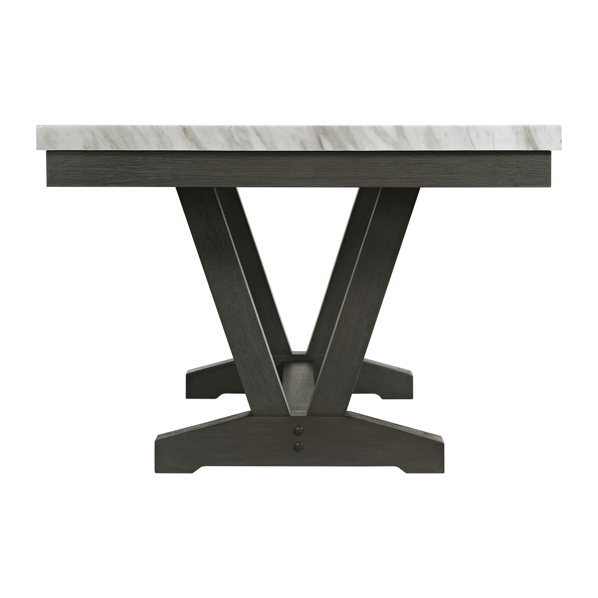 Elements International Everdeen D - 4930 - 7 - DT Dining Table - American Furniture of Slidell