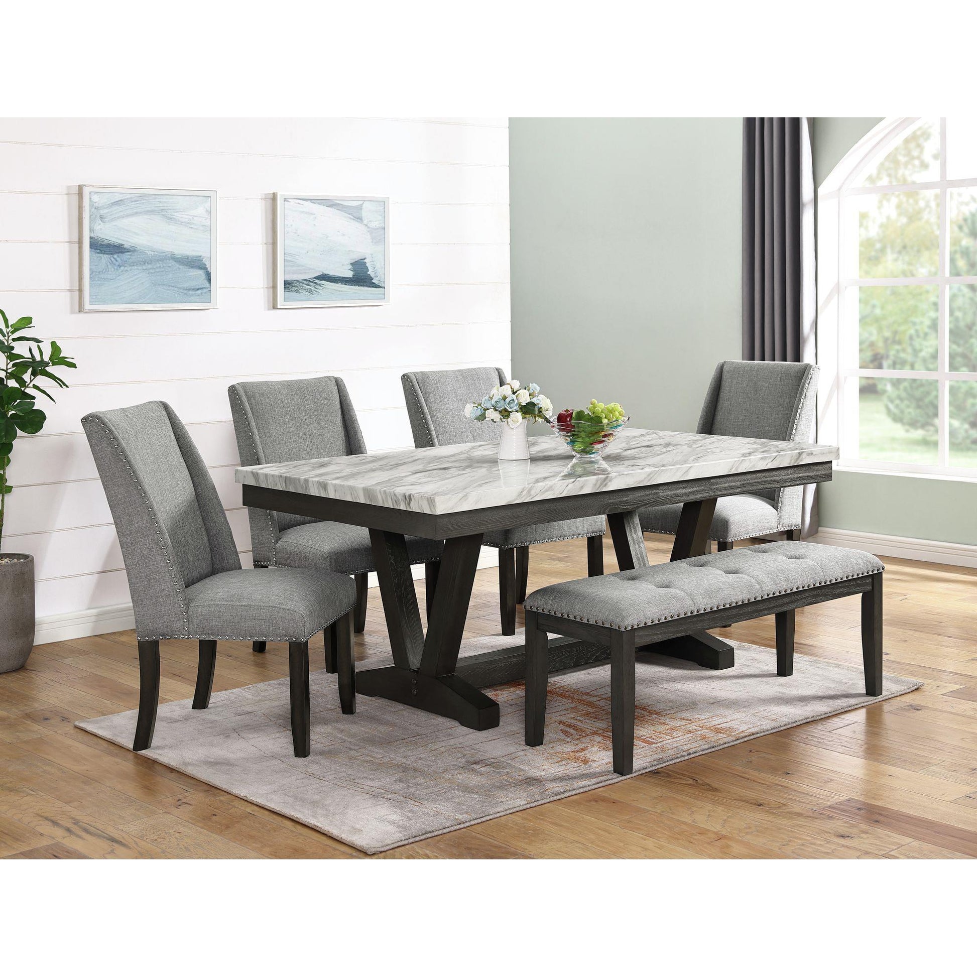 Elements International Everdeen D - 4930 - 7 - SC Side Chair - American Furniture of Slidell