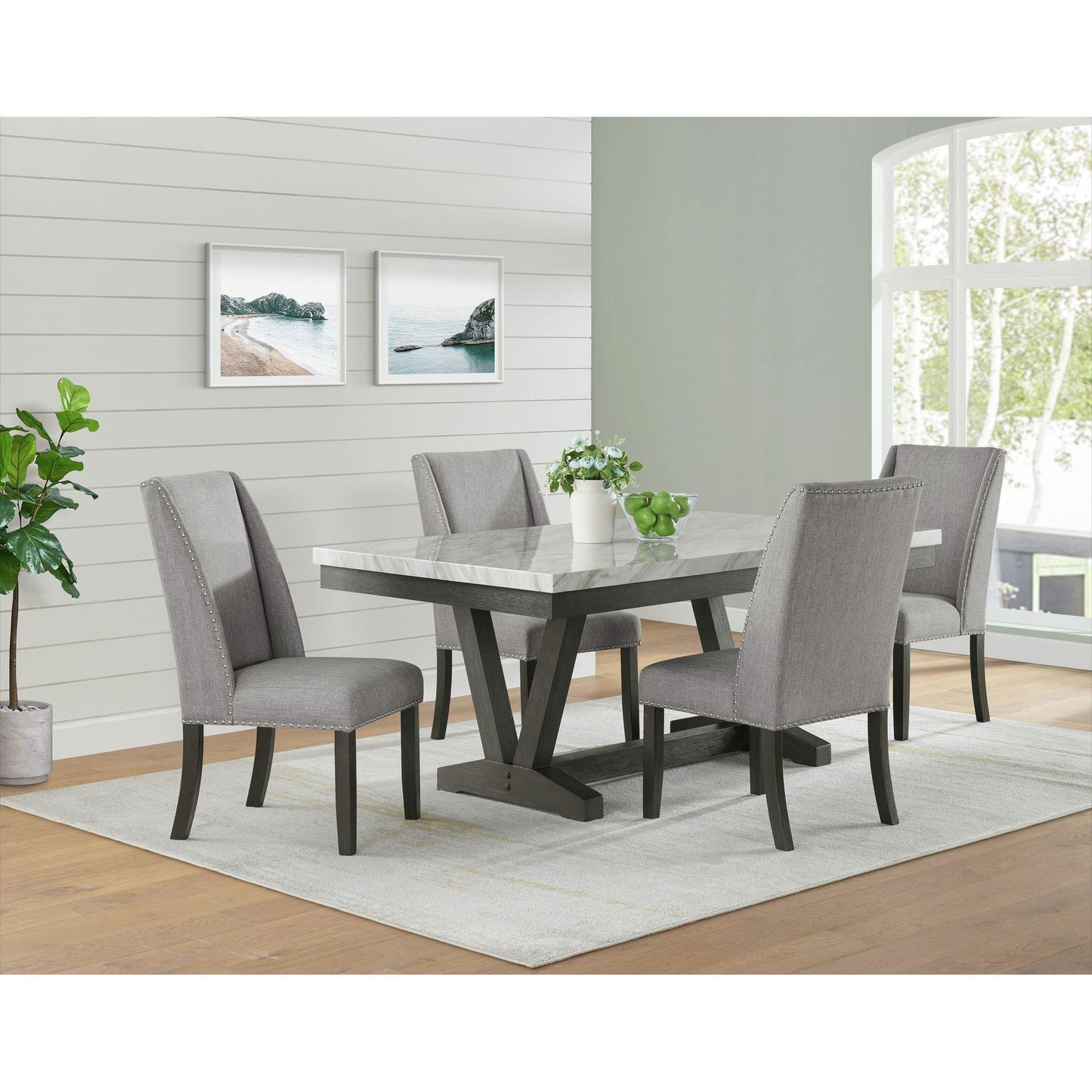 Elements International Everdeen D - 4930 - 7 - SC Side Chair - American Furniture of Slidell