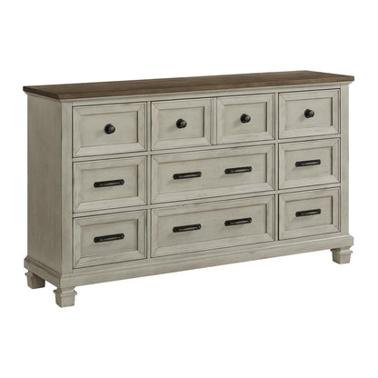 Elements International Farmington B - 9890 - 7 - DR 9 - Drawer Dresser - American Furniture of Slidell