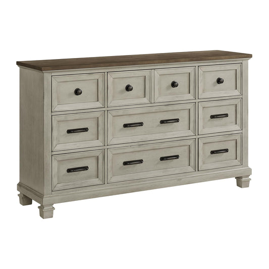 Elements International Farmington B - 9890 - 7 - DR 9 - Drawer Dresser - American Furniture of Slidell