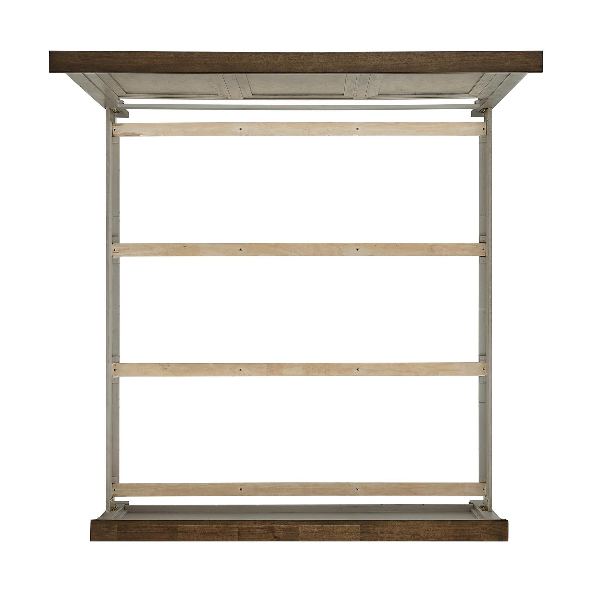 Elements International Farmington B - 9890 - 7 - KB King Panel Bed - American Furniture of Slidell