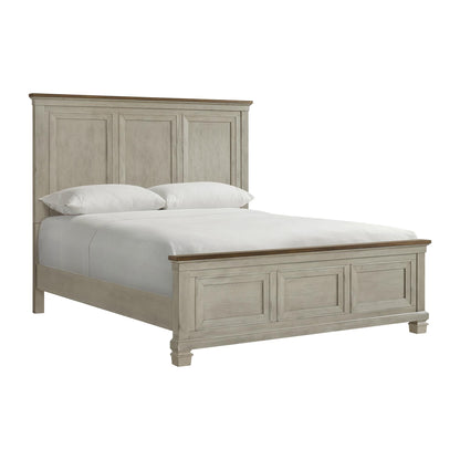 Elements International Farmington B - 9890 - 7 - KB King Panel Bed - American Furniture of Slidell