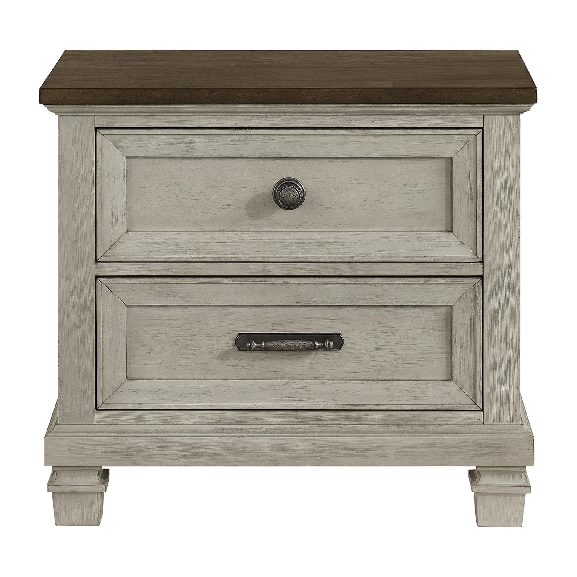 Elements International Farmington B - 9890 - 7 - NS 2 - Drawer Nightstand - American Furniture of Slidell