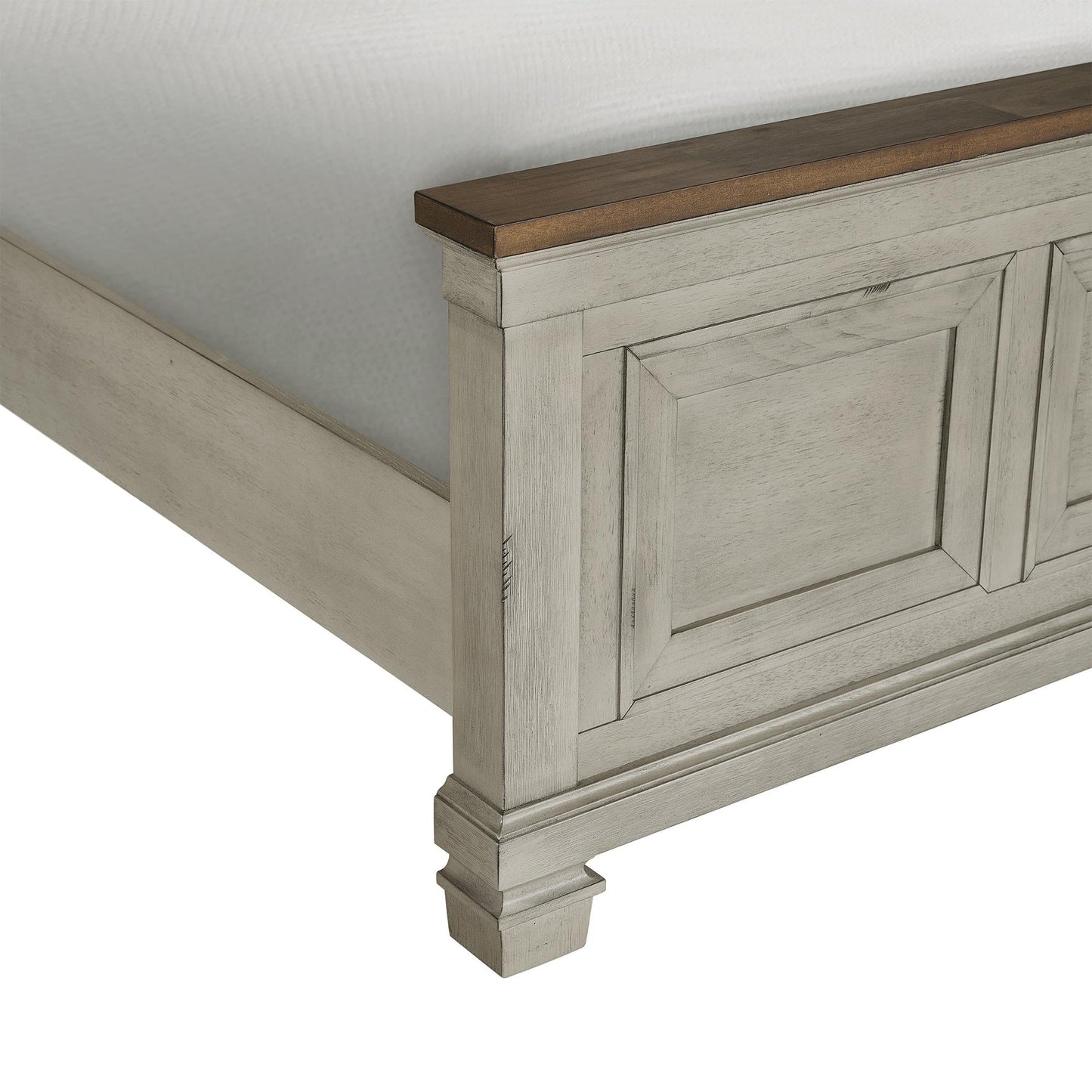 Elements International Farmington B - 9890 - 7 - QB Queen Panel Bed - American Furniture of Slidell
