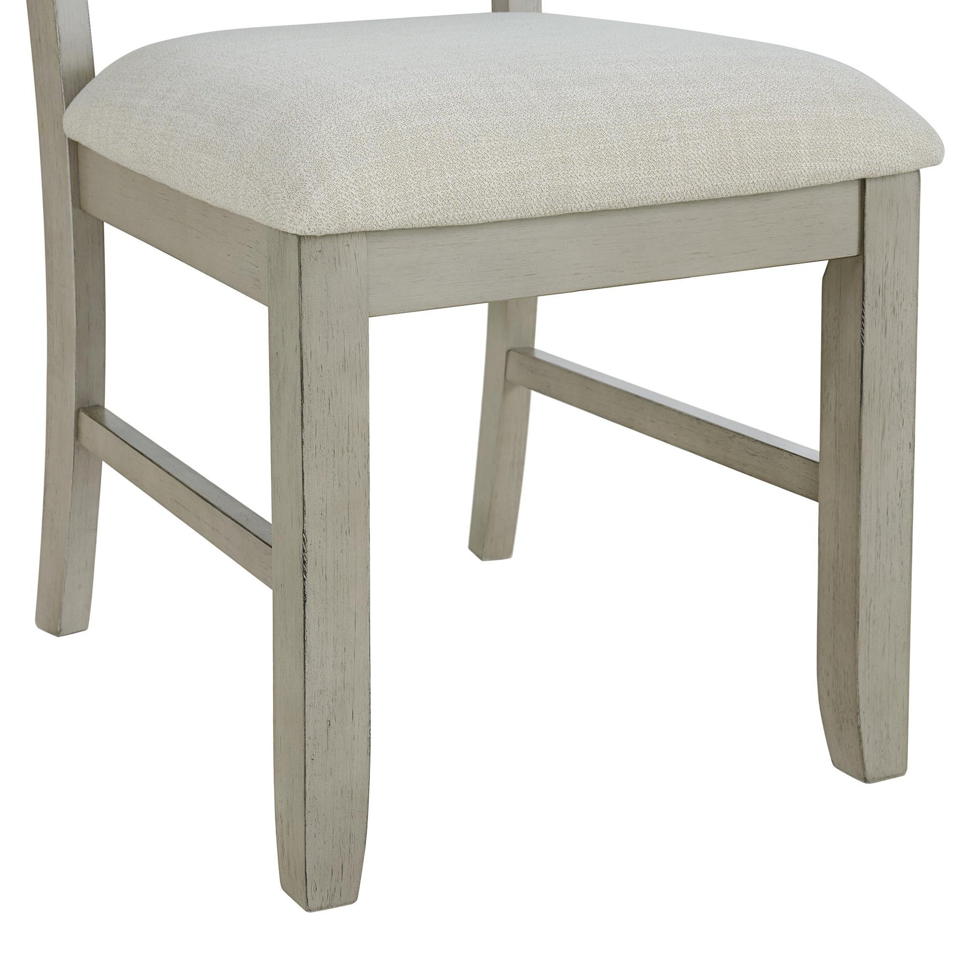 Elements International Farmington D - 9890 - 7 - SC Ladder Back Dining Side Chair - American Furniture of Slidell
